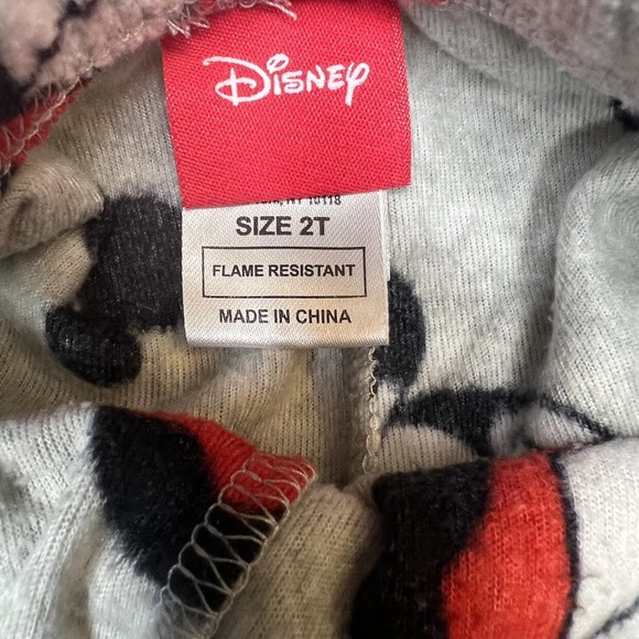 Mickey Mouse Fleece Disney Pajama Pants - Picture 3 of 3